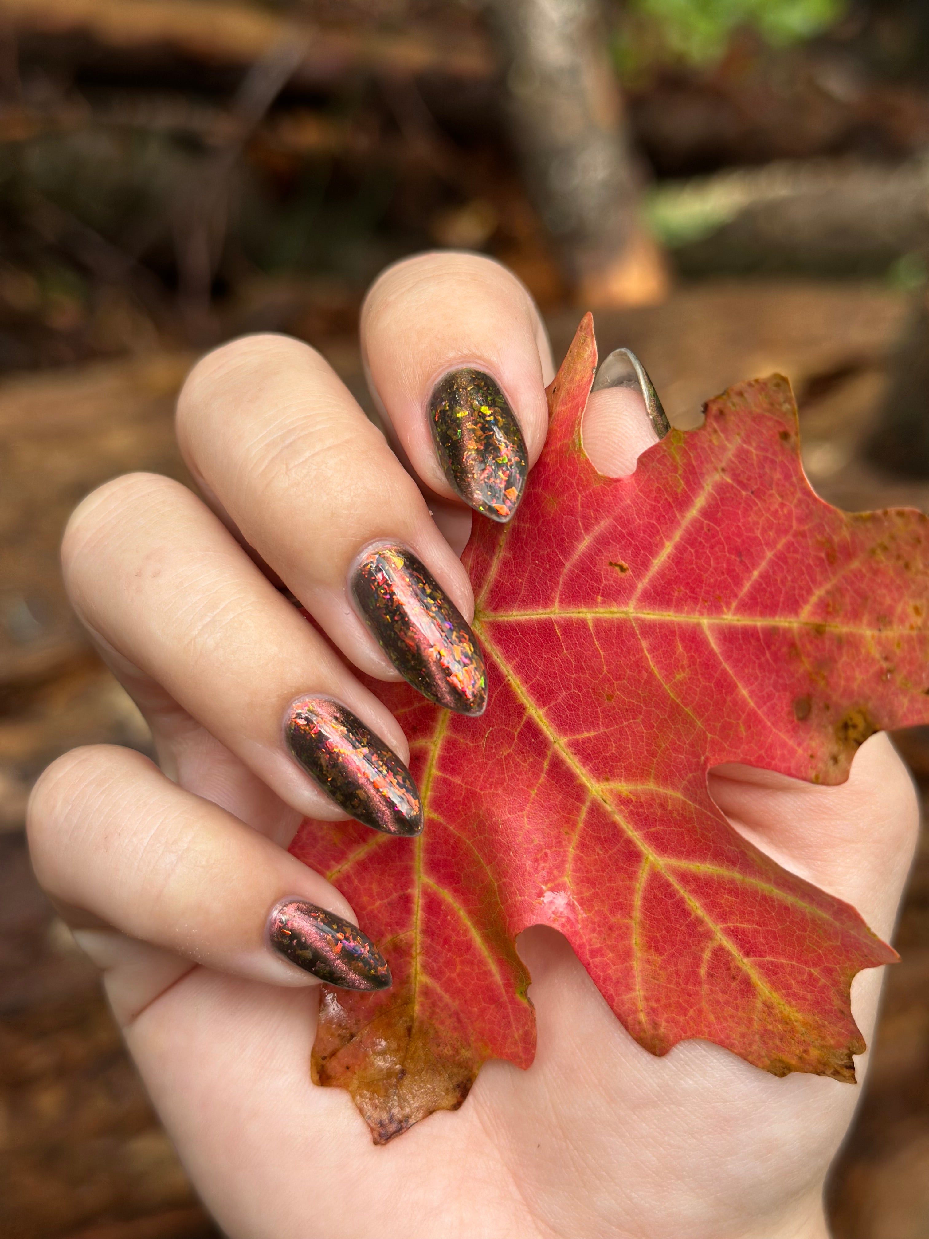 The Crunchiest Fall Leaf – Glitch Lacquer
