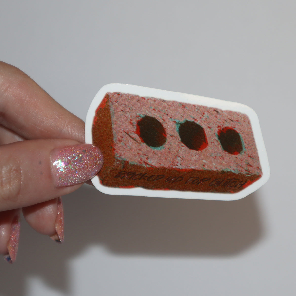 Bricked Up Sticker