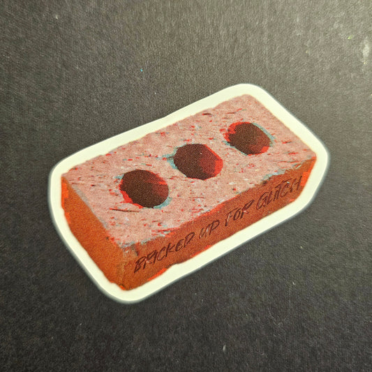 Bricked Up Sticker